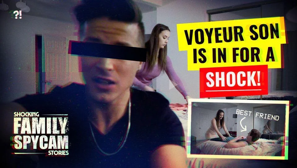Family spycam voyeur porn video featuring Chanel Preston featured image