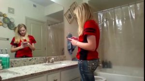 tight jeans teen voyeur