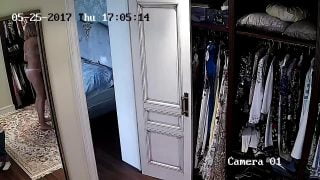 25.05.2017 Camera recorder in her dressing room