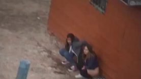 Watch GalicianGotta14 Bitches pee outside a building voyeur porn video at  Voyeurex