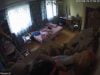 Spy inside home through security camera