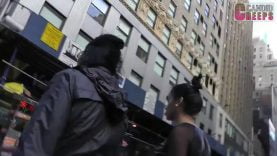 26 black beauty in pleather leggings bounce