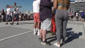 322 edc Grey leggings Boom