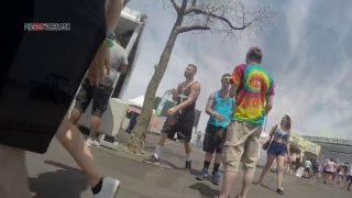 350 edc merch line black thong shorts