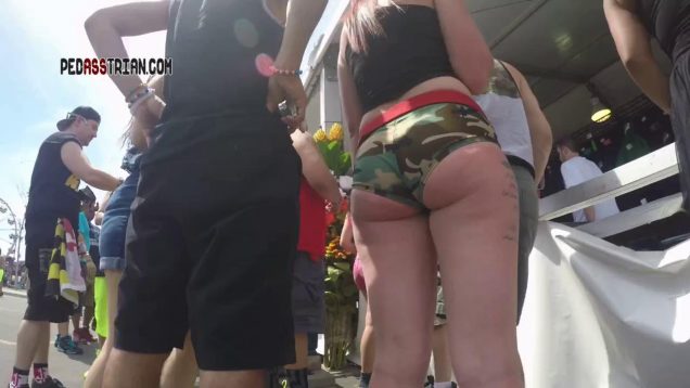 430 EDC CAMO BOOTY SHORTS