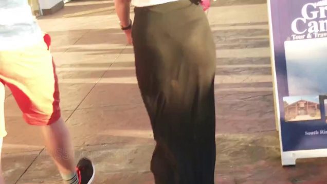 0016 see thru dress thong tanga hot public brunette candid cam voyeur