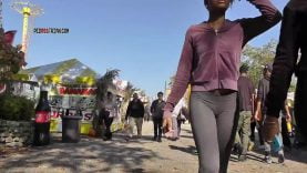 204 ga black girl grey cthru leggings