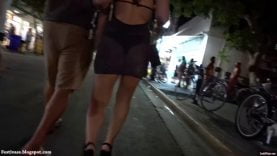 325 see thru shine dress