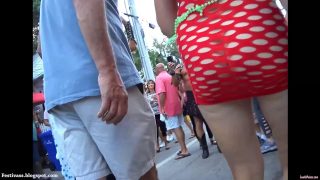 346 red fishnet dresss